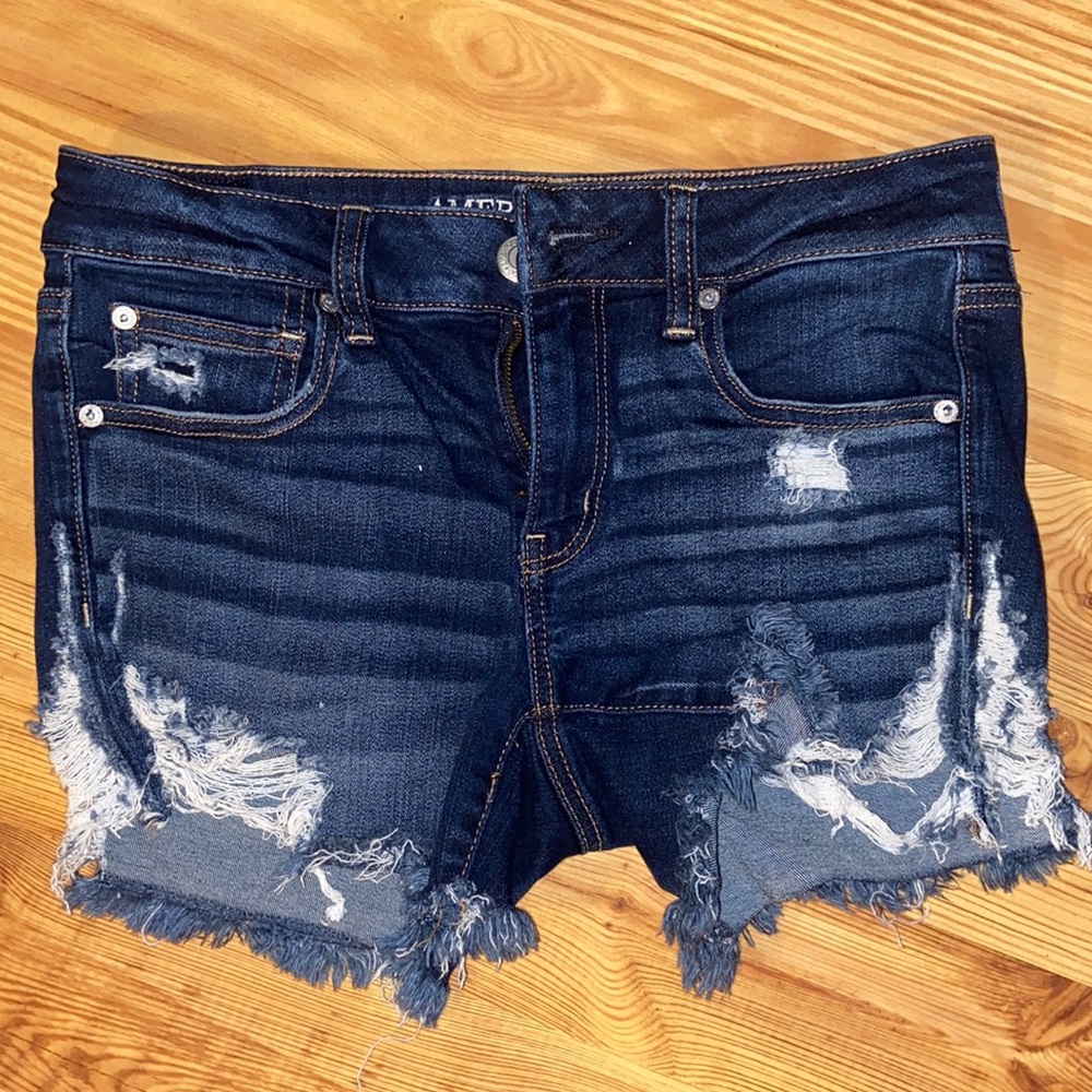American Eagle jeans shorts next level stretch size 8